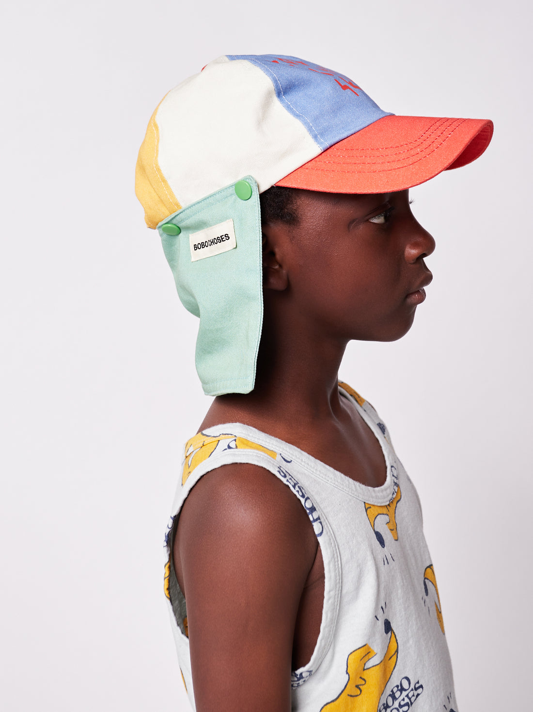 Bobo Choses Color Block Protection Cap