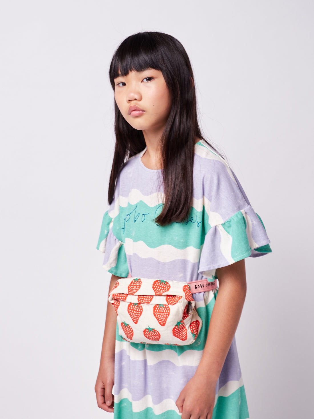 Bobo Choses Strawberry All Over Belt Pouch