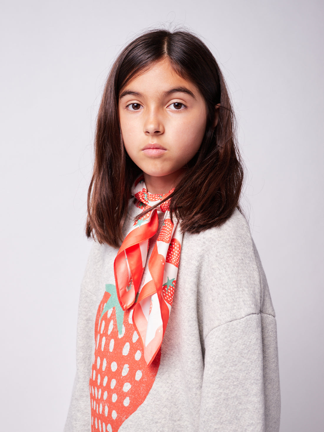 Bobo Choses Strawberry All Over Scarf