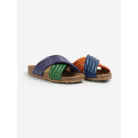 Bobo Choses Color Block Crossed Fp Flops