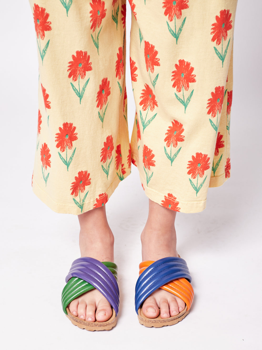 Bobo Choses Color Block Crossed Fp Flops