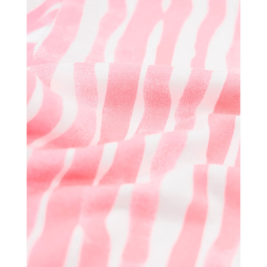 AO76 White Lana Stripes Sweatshirt