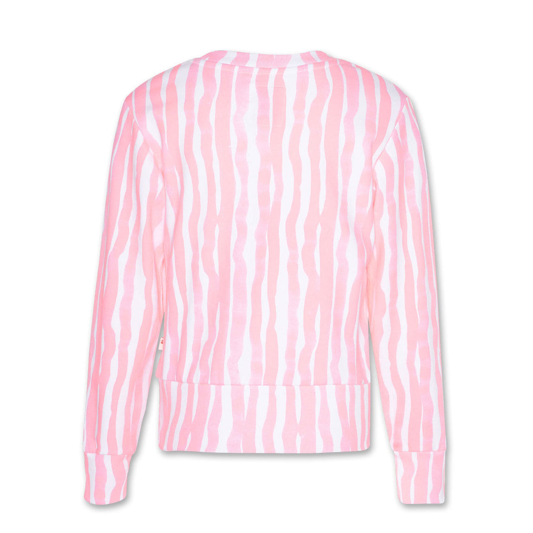 AO76 White Lana Stripes Sweatshirt