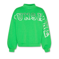 AO76 Garden Green Vileta Shine Sweatshirt