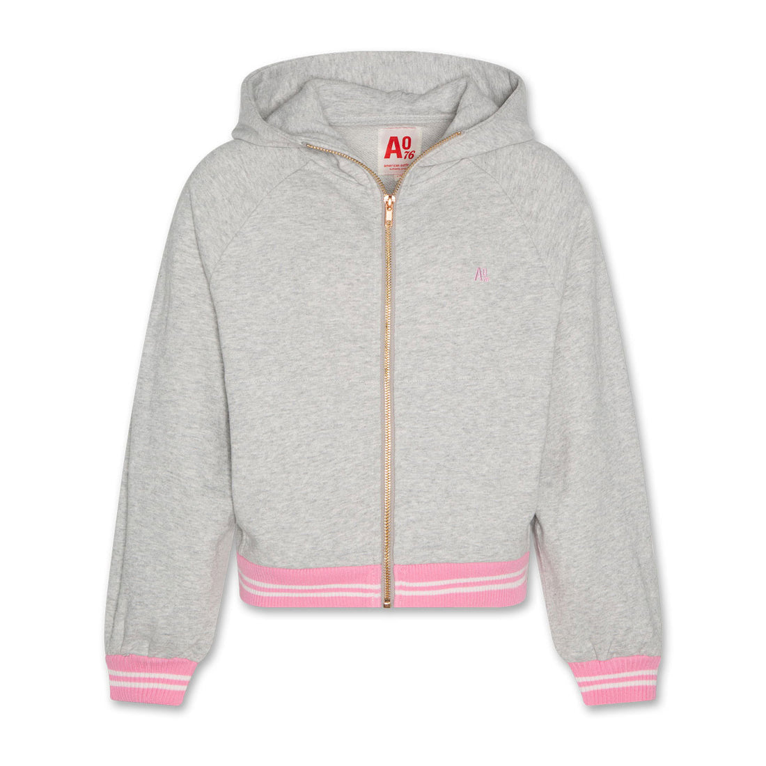 AO76 Heather Grey Luna Hoodie