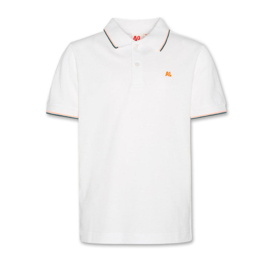 AO76 White Carter Polo
