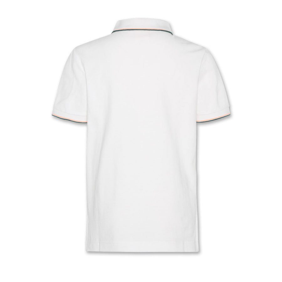 AO76 White Carter Polo