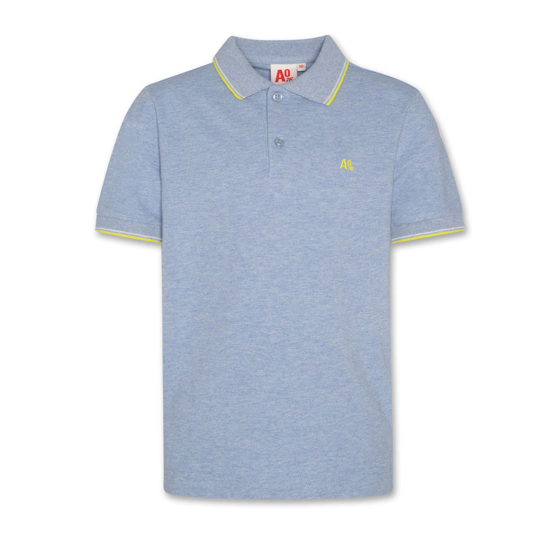 AO76 Heather Blue Carter Polo
