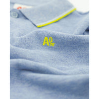 AO76 Heather Blue Carter Polo