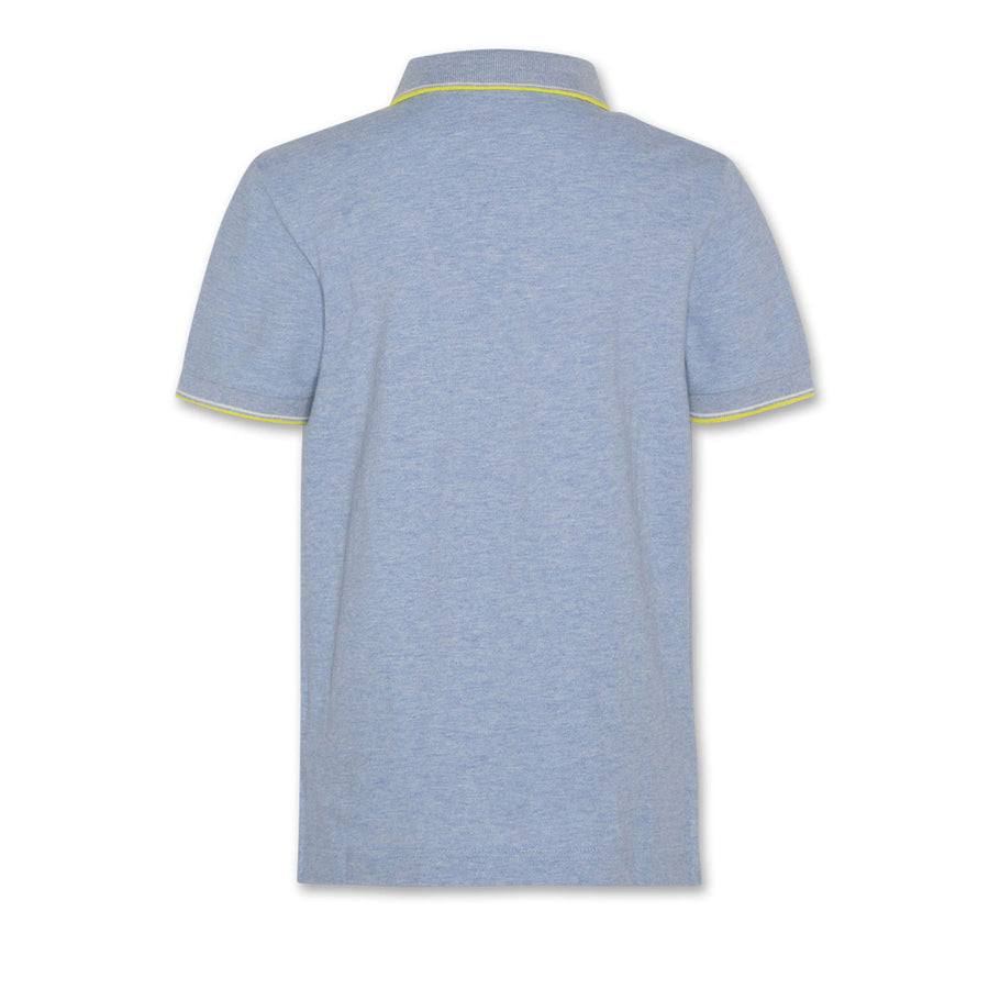 AO76 Heather Blue Carter Polo