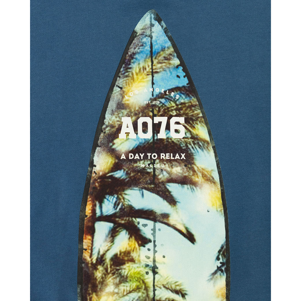 AO76 Denim Blue Zachary Relax Sweatshirt