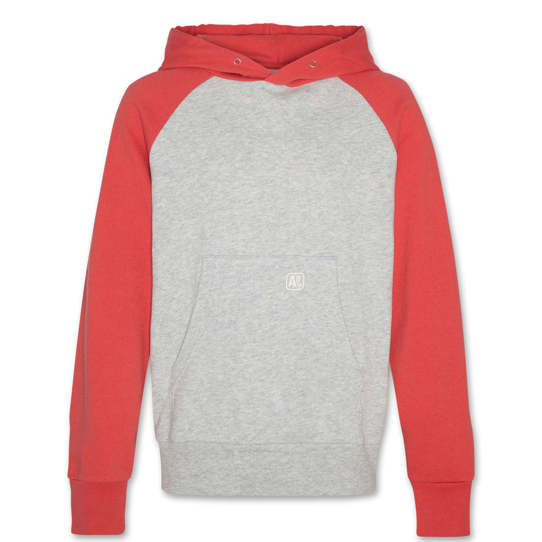 AO76 Heather Grey Clyde Contrast Hoodie