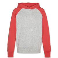 AO76 Heather Grey Clyde Contrast Hoodie