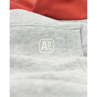 AO76 Heather Grey Clyde Contrast Hoodie