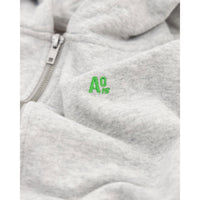 AO76 Heather Grey Norman Full Zip Hoodie