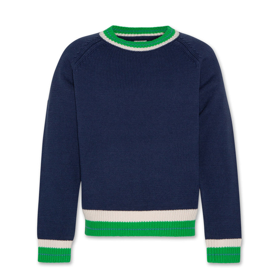 AO76 Navy Simeon Sweater