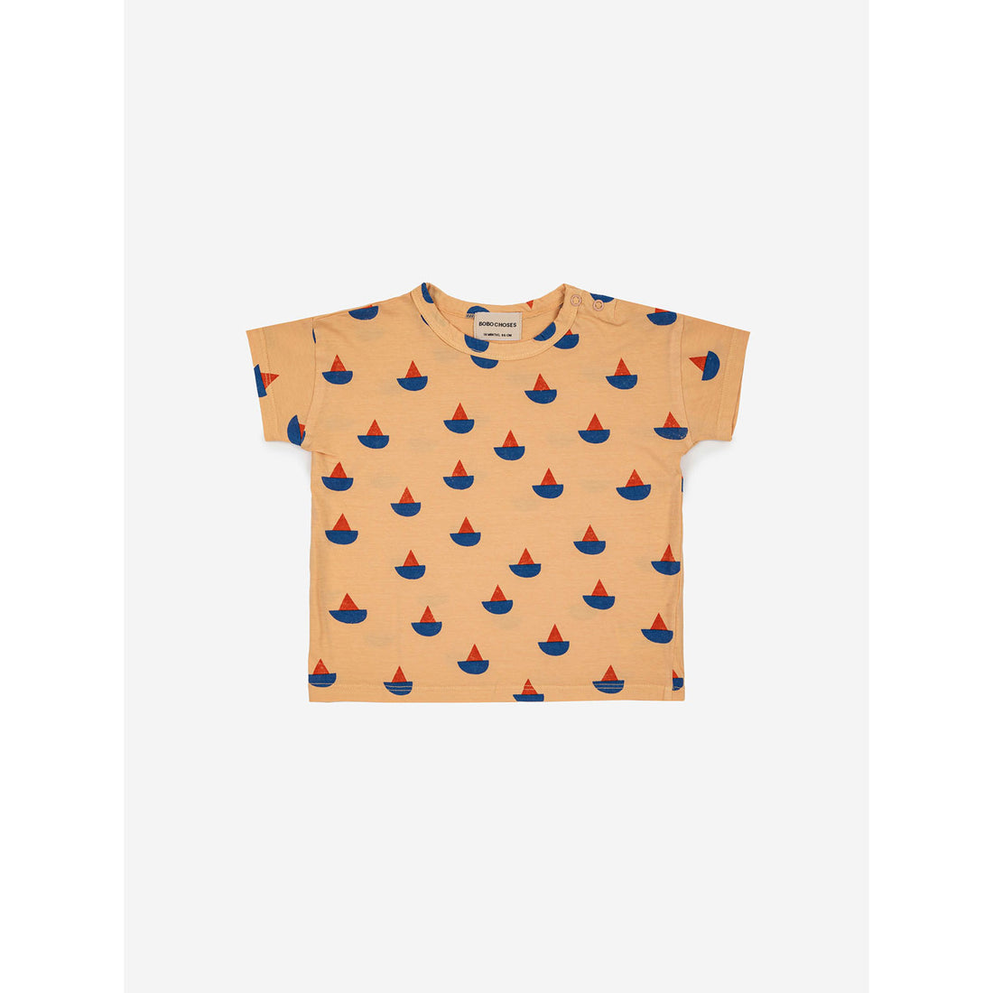 Bobo Choses Sail Boat All Over T-Shirt