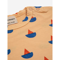 Bobo Choses Sail Boat All Over T-Shirt