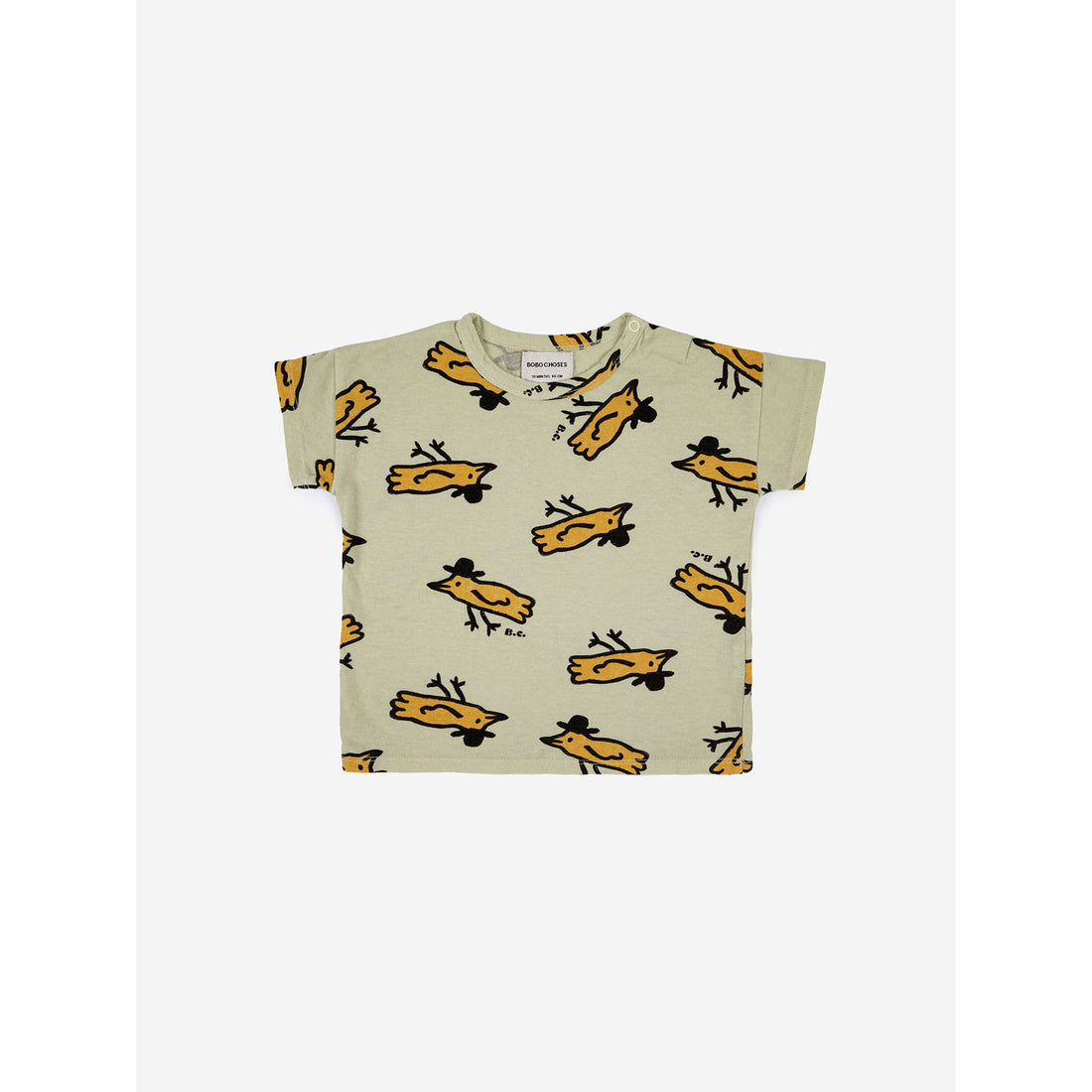 Bobo Choses Mr Birdie All Over T-Shirt