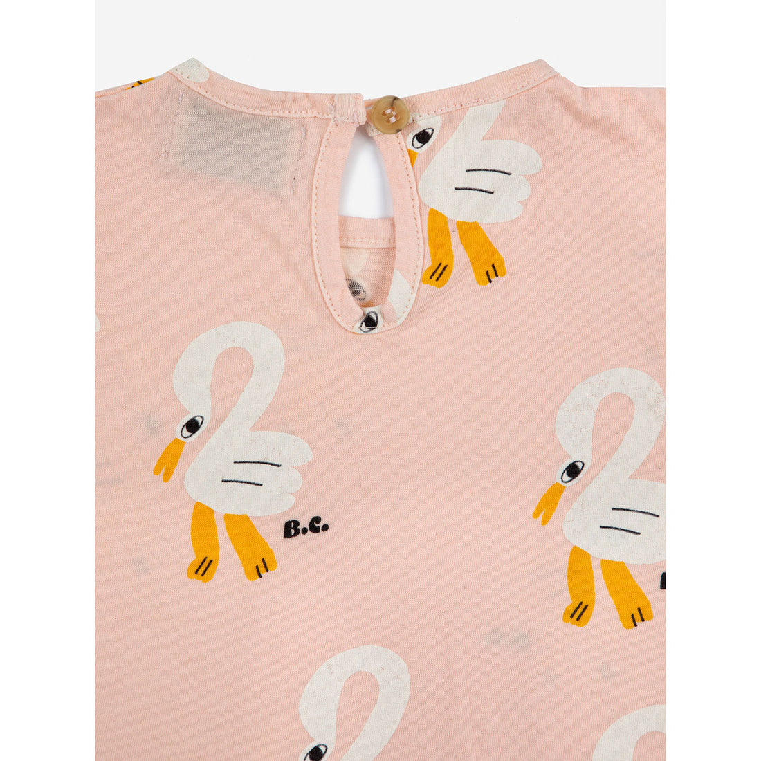 Bobo Choses Pelican All Over Ruffle T-Shirt