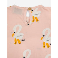 Bobo Choses Pelican All Over Ruffle T-Shirt