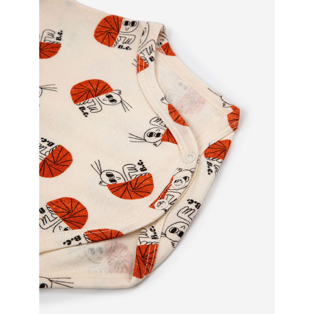 Bobo Choses Hermit Crab All Over Short Sleeve Body