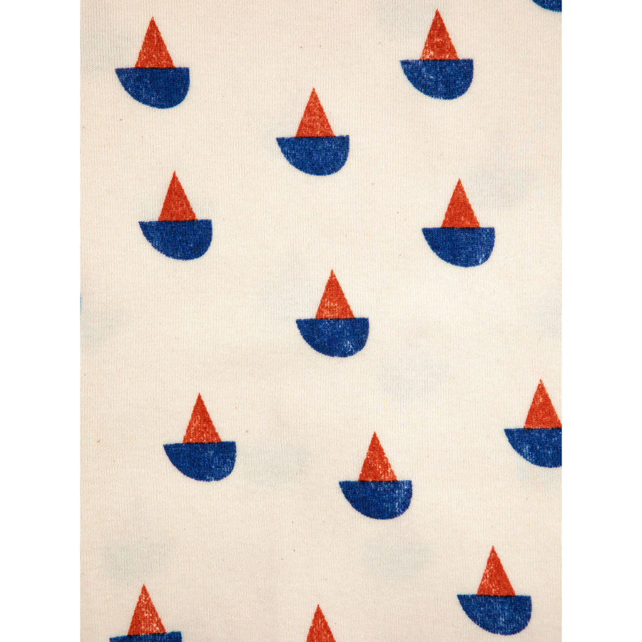 Bobo Choses Sail Boat All Over Short Sleeve Bodies Set