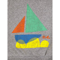 Bobo Choses Multicolor Sail Boat Baby Sweatshirt