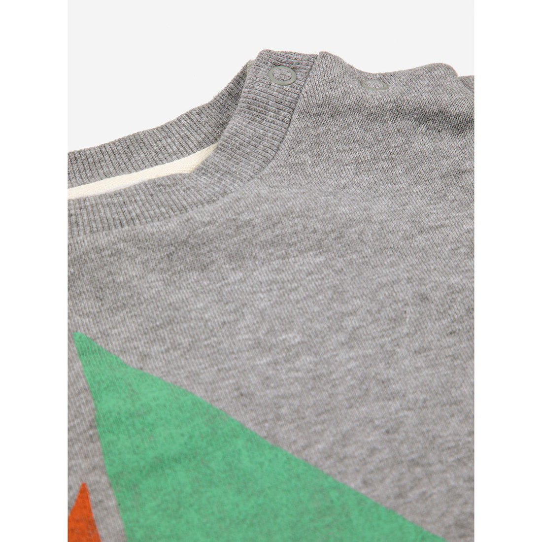 Bobo Choses Multicolor Sail Boat Baby Sweatshirt