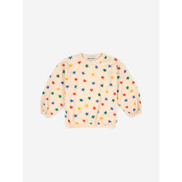 Bobo Choses Multicolor Stars All Over Terry Sweatshirt