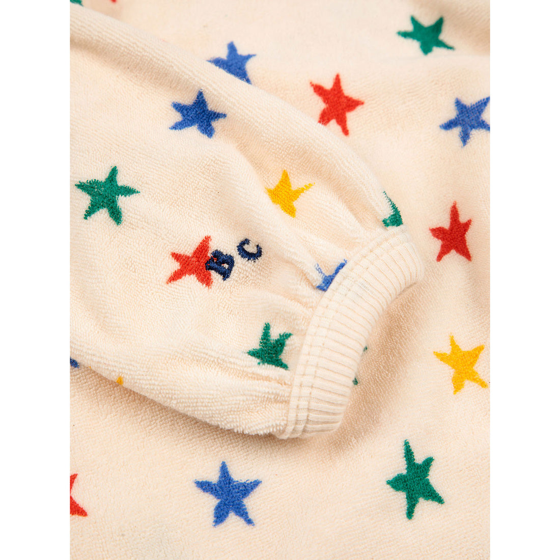 Bobo Choses Multicolor Stars All Over Terry Sweatshirt