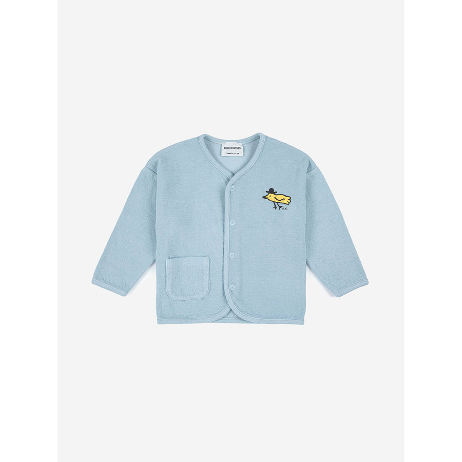 Bobo Choses Mr Birdie Buttoned Sweatshirt