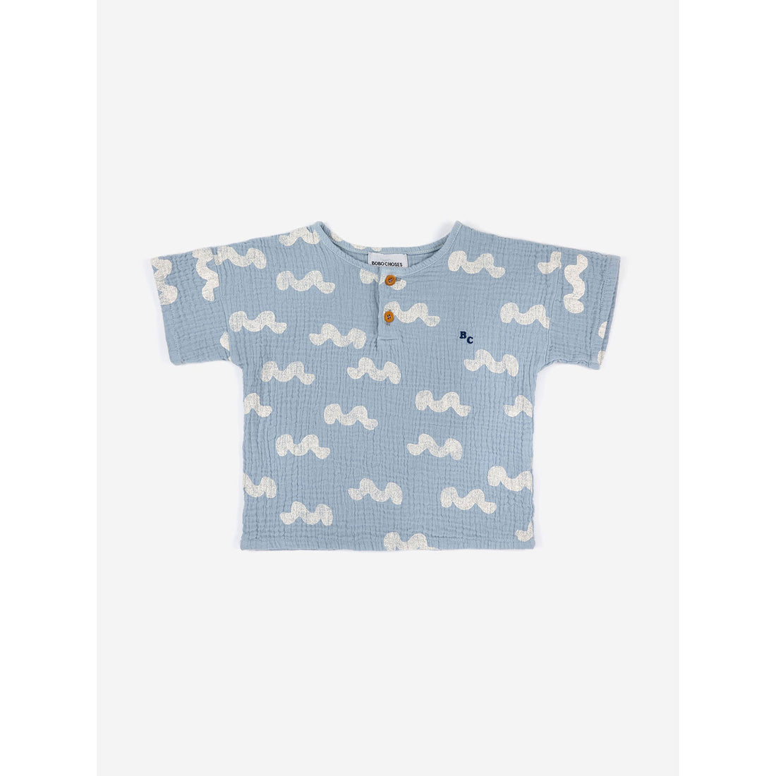 Bobo Choses Waves All Over Baby Shirt