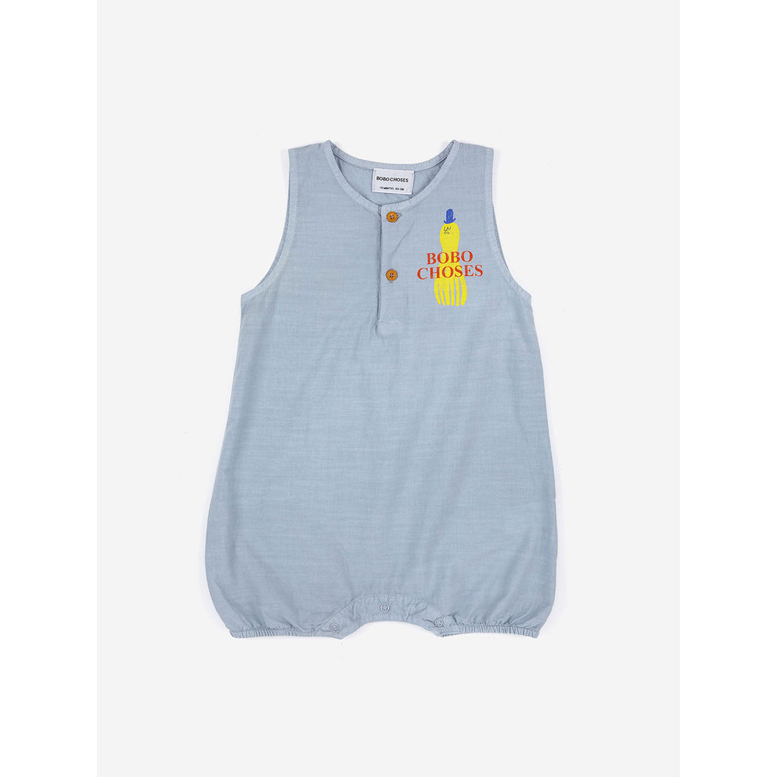 Bobo Choses Yellow Squid Playsuit