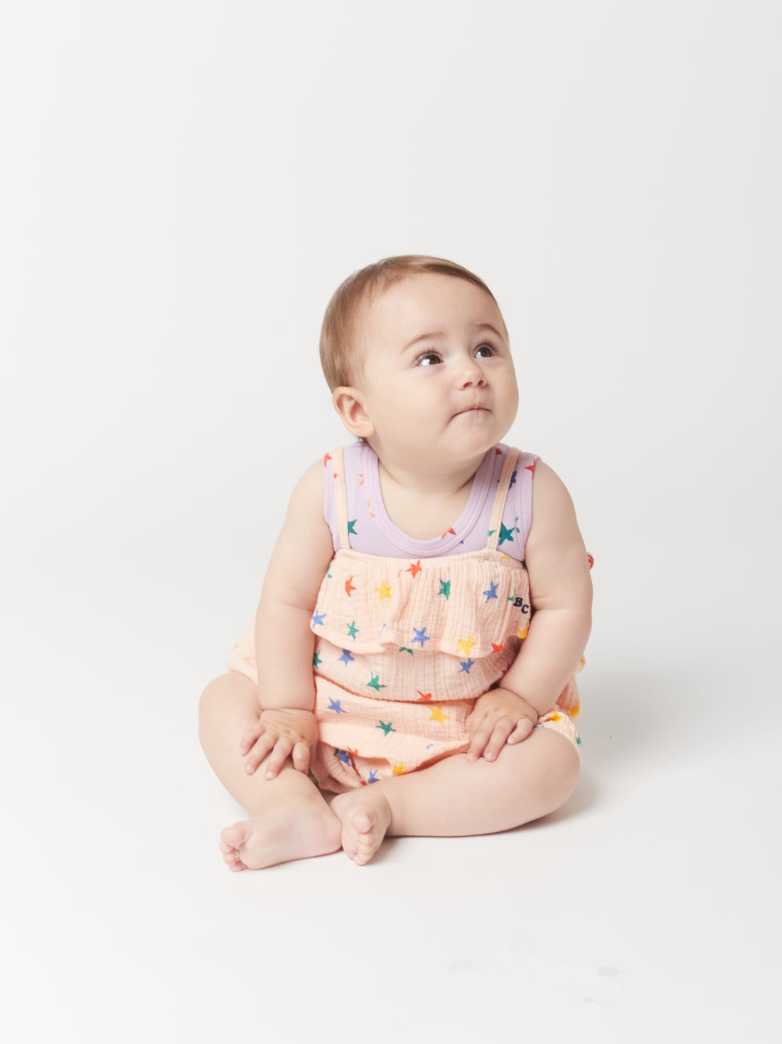 Bobo Choses Multicolor Stars All Over Romper