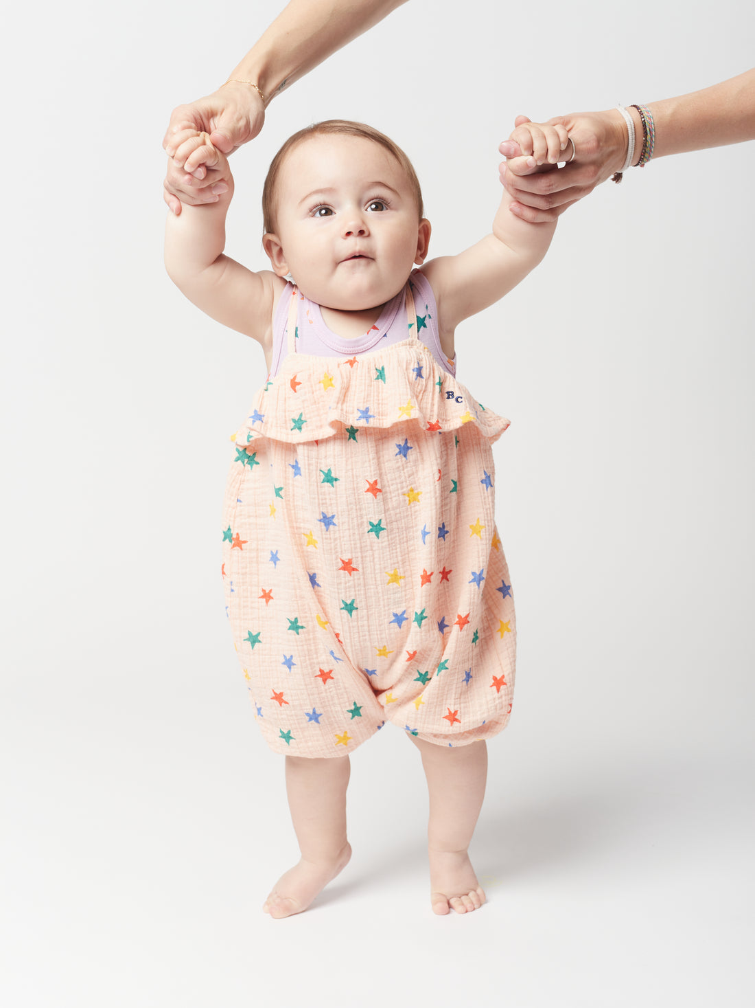 Bobo Choses Multicolor Stars All Over Romper