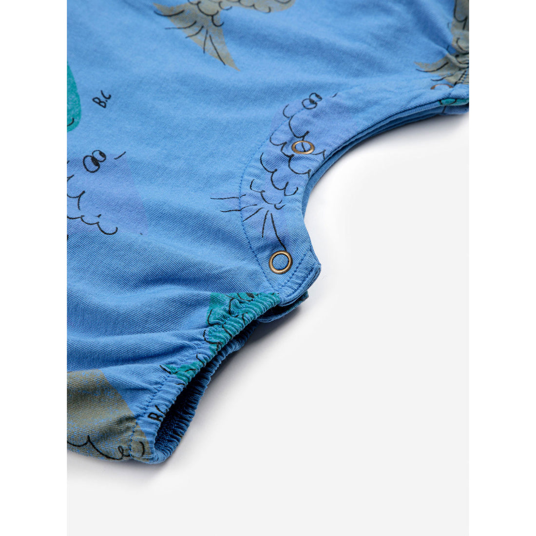 Bobo Choses Multicolor Fish All Over Playsuit