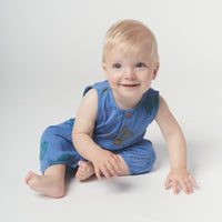 Bobo Choses Multicolor Fish All Over Playsuit