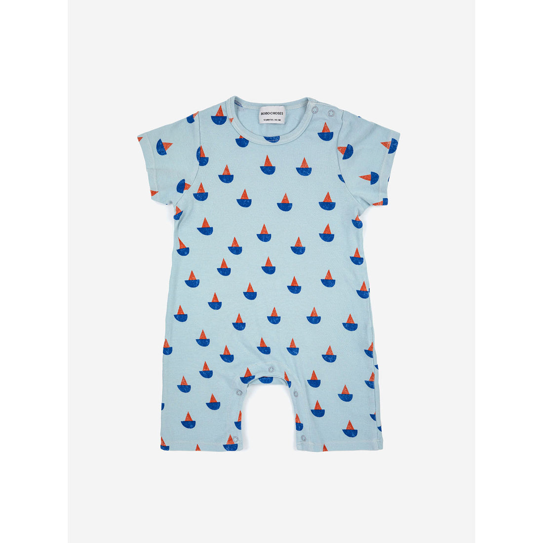 Bobo Choses Sail Boat All Over Playsuit