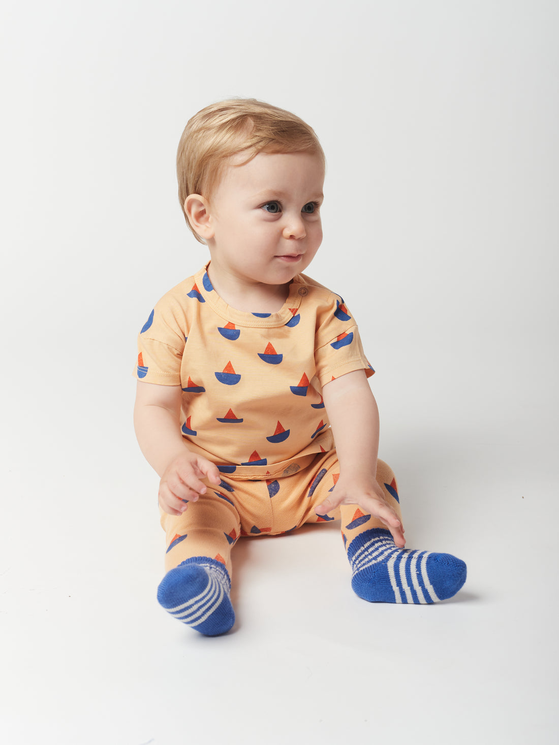 Bobo Choses Sail Boat All Over Leggings