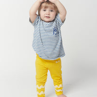 Bobo Choses Waves Yellow Leggings