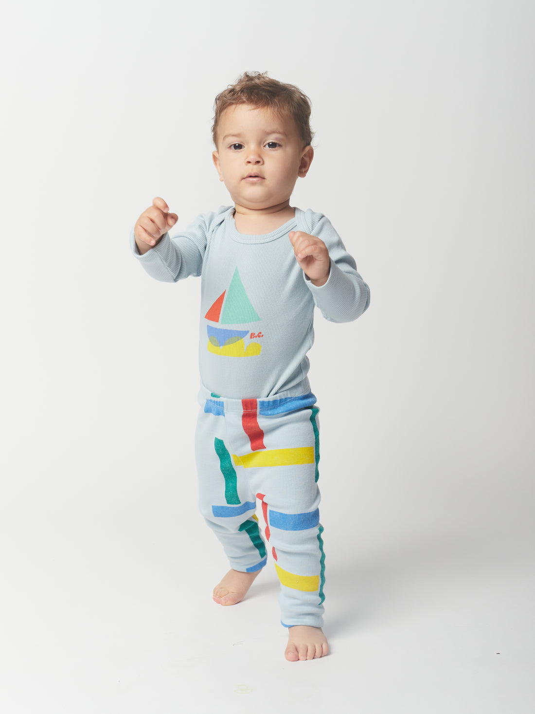 Bobo Choses Multicolor Beacons All Over Leggings
