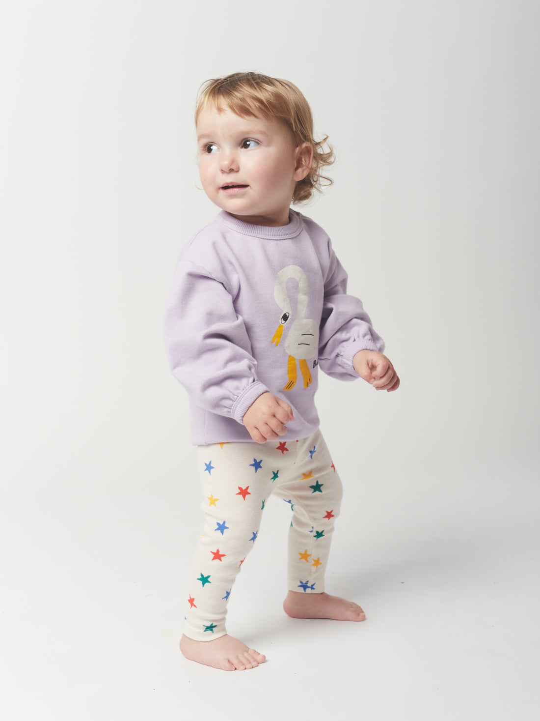 Bobo Choses Multicolor Stars All Over Baby Leggings