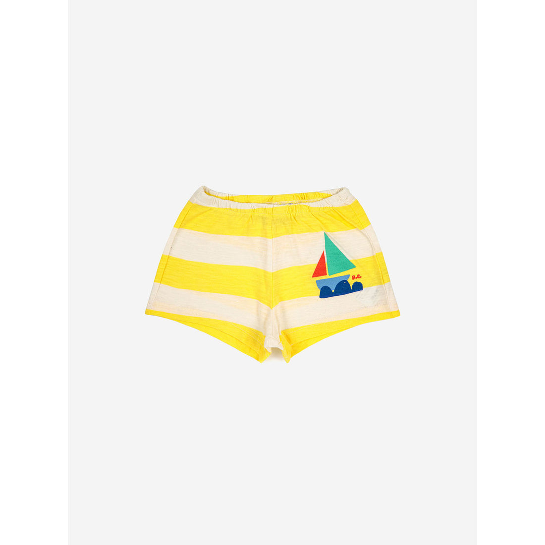 Bobo Choses Yellow Stripes Shorts