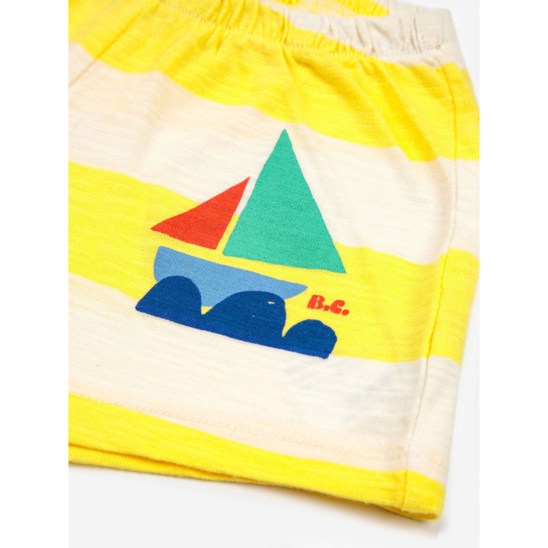 Bobo Choses Yellow Stripes Shorts