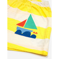 Bobo Choses Yellow Stripes Shorts
