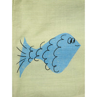 Bobo Choses Multicolor Fish All Over Woven Baby Shorts