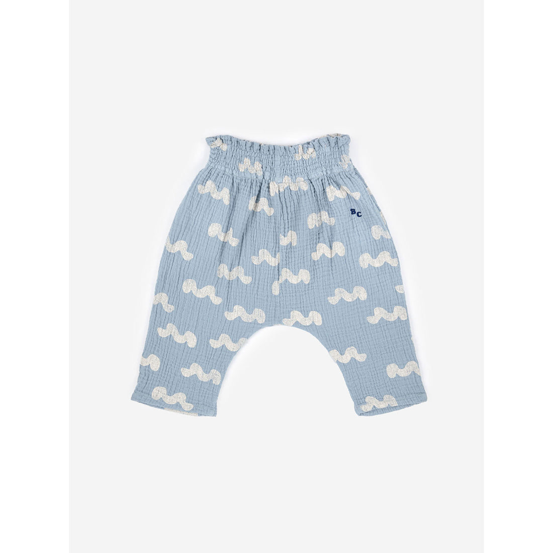 Bobo Choses Waves All Over Baggy Woven Trousers
