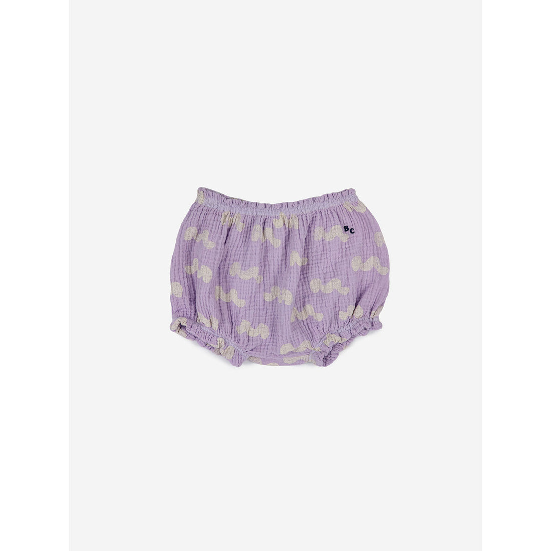 Bobo Choses Waves All Over Woven Ruffle Bloomer