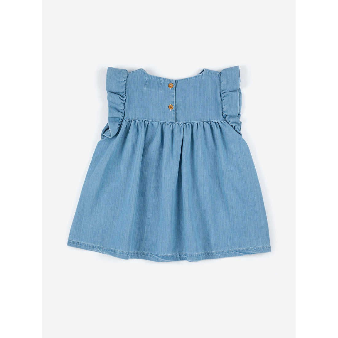Bobo Choses Pelican Ruffle Woven Baby Dress